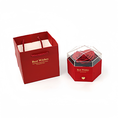 SET ETERNO DE AMOR | FLOR ETERNA + JOYA EXCLUSIVA