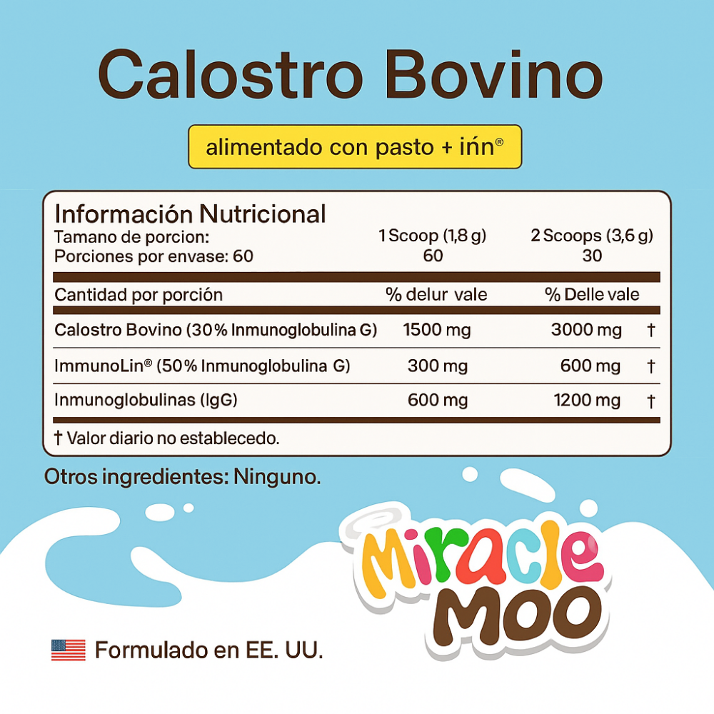 MIRACLE MOO COLOSTRUM
