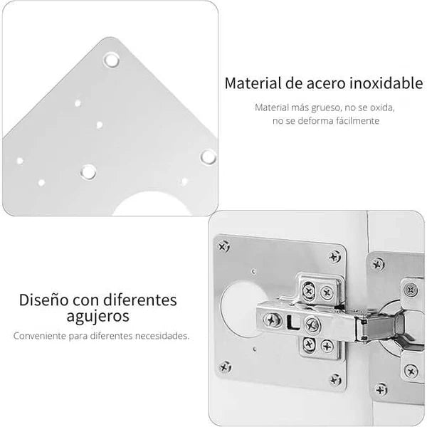 Platinas de reparación de bisagras - ENVIO GRATIS